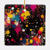 Color Explosion Keramikornament (Rückseite)