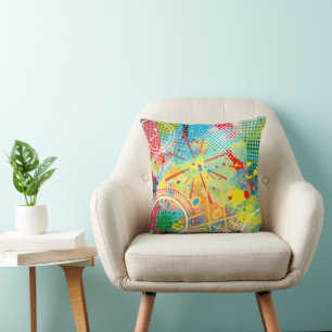 Color Explosion Kissen