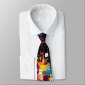 Color Explosion Krawatte (Gebunden)