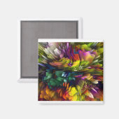Color Explosion Magnet (Vorderseite/Rückseite)