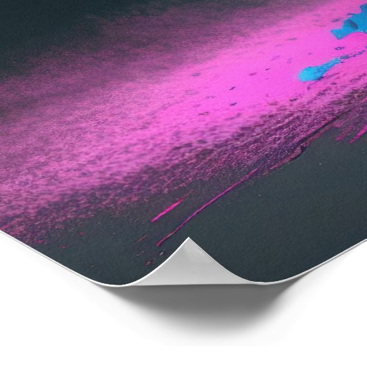 Color Explosion Poster (Ecke)