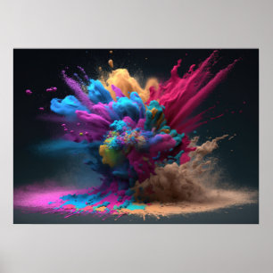 Color Explosion Poster
