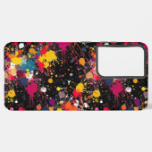 Color Explosion Samsung Galaxy Hülle (Linke Seite)