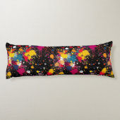 Color Explosion Seitenschläferkissen (Rückseite)