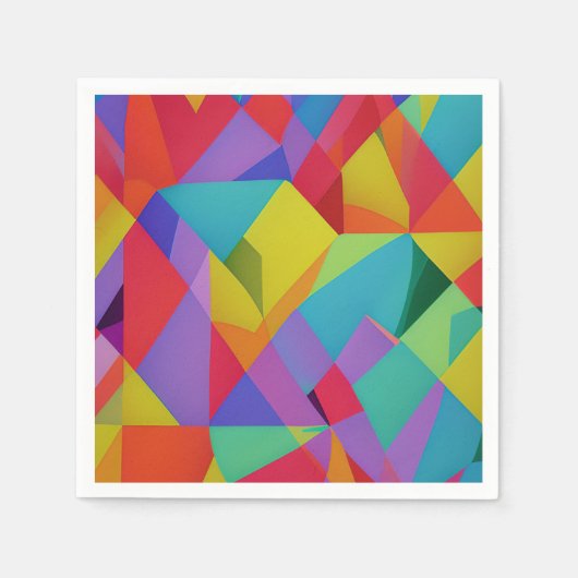 Color Explosion Serviette (Vorderseite)