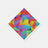 Color Explosion Serviette (Ecke)