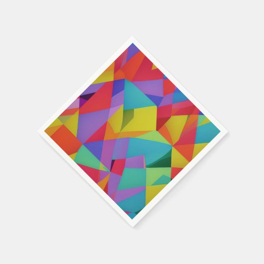 Color Explosion Serviette (Ecke)