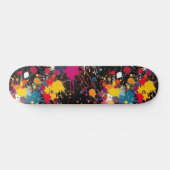 Color Explosion Skateboard (Horizontal)