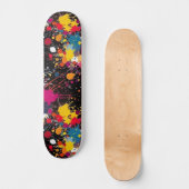 Color Explosion Skateboard (Vorderseite)
