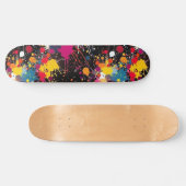 Color Explosion Skateboard (Horizontal)