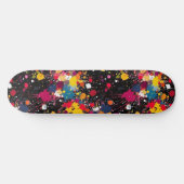 Color Explosion Skateboard (Horizontal)