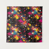 Color Explosion Wandteppich (Vorderseite (Horizontal))