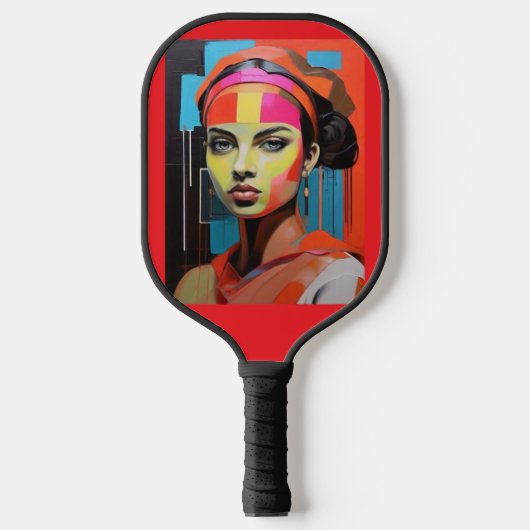 Color Flow /Artistic Pickleball Paddle (Vorderseite)