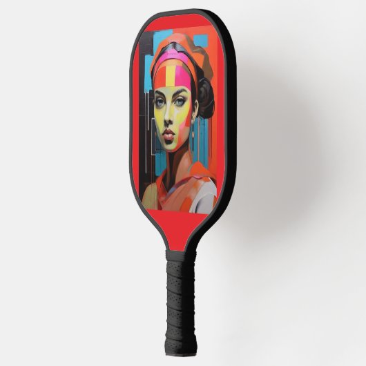 Color Flow /Artistic Pickleball Paddle (Links)