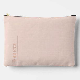 Color Flow Monogramm Peachy Coral  Zubehörtasche