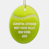 Color Foto Tennis Ball Sports Keramik Ornament (Rechts)