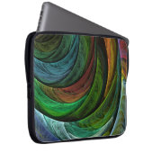 Color Glory Modernes Abstraktes Kunstmuster Elegan Laptopschutzhülle (Vorne Rechts)