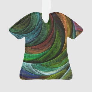 Color Glory Modernes Abstraktes Kunstmuster Elegan Ornament