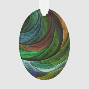 Color Glory Modernes Abstraktes Kunstmuster Elegan Ornament
