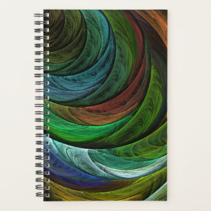 Color Glory Modernes Abstraktes Kunstmuster Elegan Planer