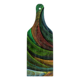 Color Glory Modernes Abstraktes Kunstmuster Elegan Schneidebrett