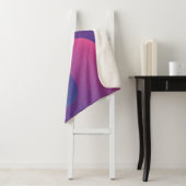 Color gradient background design. Abstract geometr Sherpadecke (Beispiel)