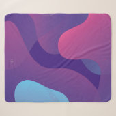 Color gradient background design. Abstract geometr Sherpadecke (Vorderseite (Horizontal))