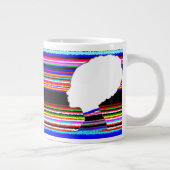 Color Grid Mug Jumbo-Tasse (Rechts)
