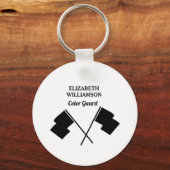 COLOR GUARD Class of 2027 Marching Band Keychain Schlüsselanhänger (Rückseite)