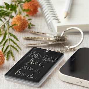 Color Guard Live Es lernt die Liebe IT Schlüsselan Schlüsselanhänger