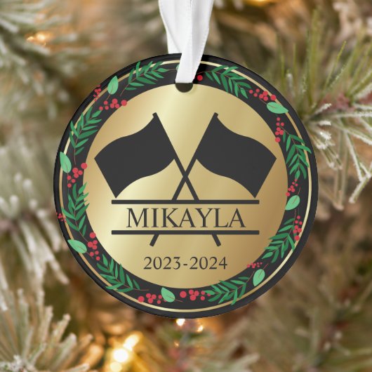 Color Guard Marching Band Weihnachtsdekoration Ornament (Baum)