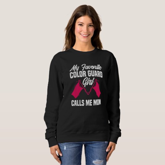 Color Guard Mom Sweatshirt (Vorne ganz)