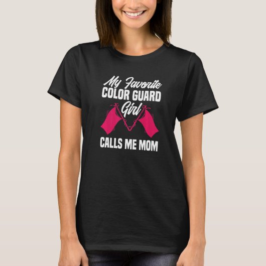 Color Guard Mom T-Shirt (Vorderseite)