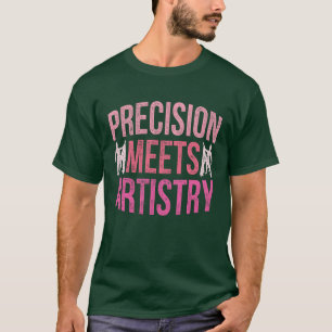 Color Guard Präzision trifft auf künstlerisches Mä T-Shirt