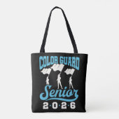 Color Guard Senior Class of 2026 Abschluss Tasche (Rückseite)