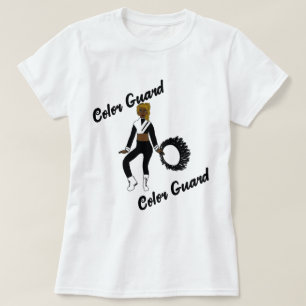 Color Guard T-Shirt Schwarz Weiß