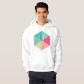 Color Hexagon 02 Hoodie (Vorne ganz)