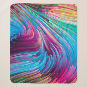 Color In Motion-Serie. Hintergrunddesign von Flüss Sherpadecke