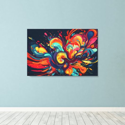 Color inspiration leinwanddruck (Insitu (Holzboden))