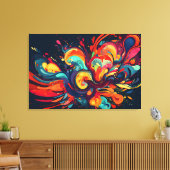 Color inspiration leinwanddruck (Insitu (Wohnzimmer))