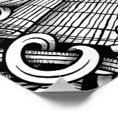 Color It Poster japanische Art der Ernährung (Ecke)