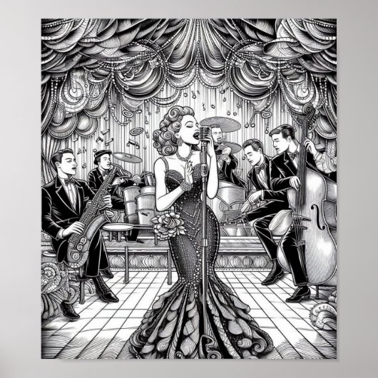 COLOR IT YOURSELF! Adult Coloring Book Poster (Vorne)