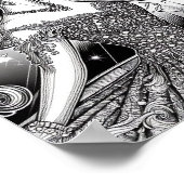 COLOR IT YOURSELF! Adult Coloring Book Poster (Ecke)