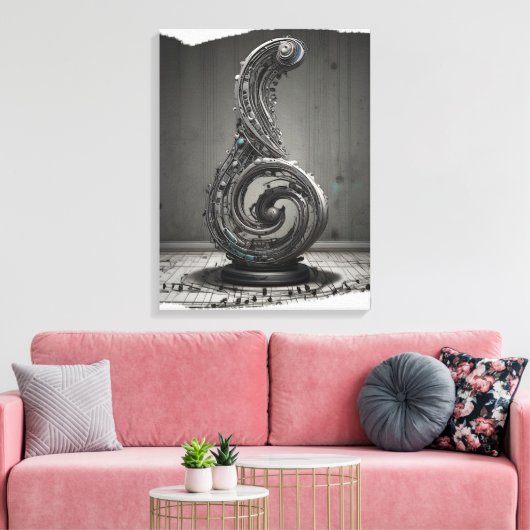 Color Learned to Argue Here Leinwanddruck (Insitu (Wohnzimmer))