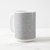 Color Maze 15oz Tasse (Vorderseite Links)