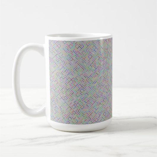 Color Maze 15oz Tasse (Links)