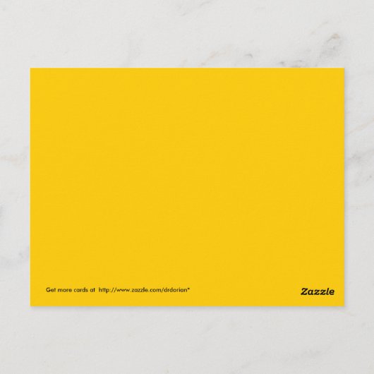 Color Me Activity Card Postkarte (Rückseite)