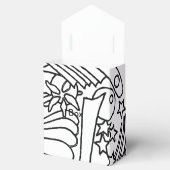 Color Me Coloring Party Guest Geschenkschachtel (Geöffnet)