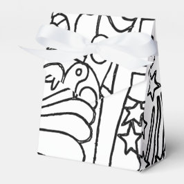 Color Me Coloring Party Guest Geschenkschachtel