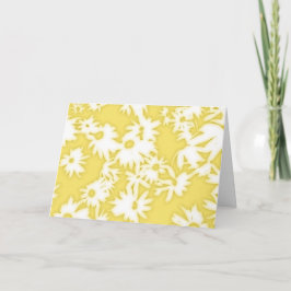 Color Me Daisies Gelbe Geburtstagskarte Feiertagskarte